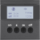 Berker 85745285 KNX-Funk Zeitschaltuhr quicklink S.1/B.3/B.7 anthrazit. matt