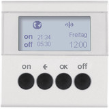 Berker 85745288 KNX-Funk Zeitschaltuhr quicklink S.1/B.3/B.7 polarweiß. matt
