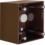 Berker 911512511 Aufbau-Gehäuse hoch AP. Integro Flow. braun glänzend