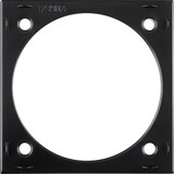 Berker 918252510 Aufbau-Distanzring. Integro Flow/Pure. schwarz glänzend