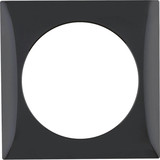 Berker 918272510 Rahmen 1fach. Integro Flow. schwarz glänzend