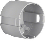Berker 91887 Berührungsschutzdose Ø 49 mm. Integro Modul-Einsätze. grau