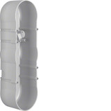 Berker 91933 Berührungsschutzdose 3fach. Integro Modul-Einsätze. grau