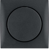 Berker 928912505 1 - 10 V Drehpotenziometer m. Rahmen. Reg.knopf. Softr.. Int. Flow. anthr. m.