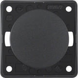 Berker 936522505 Ausschalter 2-polig mit Aufdruck 0. Integro - Design Flow/Pure. anthrazit matt