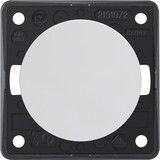 Berker 936522509 Ausschalter 2-polig mit Aufdruck 0. Integro - Design Flow/Pure. polarweiß gl.