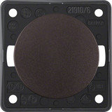 Berker 936562501 Wechselschalter. Integro - Design Flow/Pure. braun matt