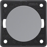 Berker 936562507 Wechselschalter. Integro - Design Flow/Pure. grau glänzend