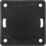 Berker 936562510 Wechselschalter. Integro - Design Flow/Pure. schwarz glänzend