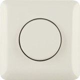 Berker 9367112 Taster 42 V. Schließer mit Abdeckplatte UP. System 42 V. weiß glänzend