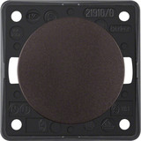 Berker 936712501 Taster. Schließer. Schraubklemmen. Integro - Design Flow/Pure. braun matt