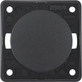 Berker 936712505 Taster. Schließer. Schraubklemmen. Integro - Design Flow/Pure. anthrazit matt