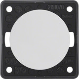 Berker 936712509 Taster. Schließer. Schraubklemmen. Integro - Design Flow/Pure. polarweiß gl.