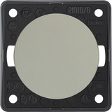 Berker 936712568 Taster. Schließer. Schraubklemmen. Integro - Design Flow/Pure. chrom matt. lack.