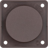 Berker 945162501 Blindverschluss. Integro Modul-Einsätze. braun matt