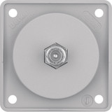 Berker 945192506 Antennen-Verbinderdose SAT. Integro Modul-Einsätze. grau matt