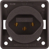 Berker 962492501 Steckdose m. Schutzkontakt SCHWEIZ Typ 13. S.-kl.. Int. Mod.-Eins.. braun m.