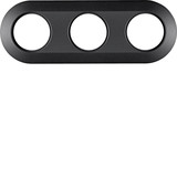 Berker MAN0100417 Rahmen 3fach Serie 1930 softtouch schwarz