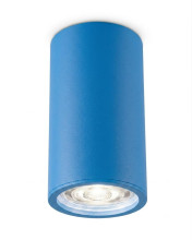 Bioledex HELSO-F Deckenleuchte GU10 Aufbau Deckenspot Blau Anschrauben oder Kleben