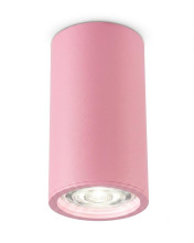 Bioledex HELSO-F Deckenleuchte GU10 Aufbau Deckenspot Pink Anschrauben oder Kleben
