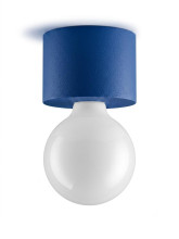Bioledex PIKKO Deckenleuchte Wandleuchte E27 Aufbau 100mm Blau