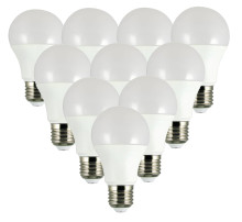 10er-Set Bioledex ARAXA LED Lampe E27 8W 810Lm Warmweiss = 60W Glühlampe
