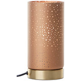 Brilliant Scarlett Tischleuchte 24cm E27 Bronze Messing Gebürstet 20070/57