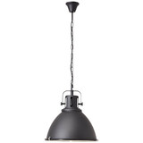 Brilliant Jesper Pendelleuchte 47cm E27 Schwarz 23770/06