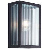 Brilliant Getta Außenwandleuchte E27 IP44 Schwarz 40925/06