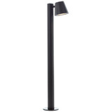 Brilliant Bari Außenstandleuchte 80cm GU10 IP44 Schwarz 44322/06