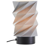 Brilliant Paperfold Tischleuchte 22cm E27 Grau Schwarz 60085A22