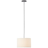 Brilliant Teddy Pendelleuchte 35cm E27 Beige 60163/09