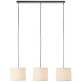Brilliant Teddy Pendelleuchte 3-flammig E27 Beige 60164/09