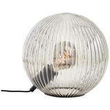 Brilliant Belado Tischleuchte 27,5cm E27 Schwarz Rauchglas 92804/93