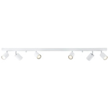 Brilliant Different Spotbalken, 6-fach GU10 Weiß 94416/05