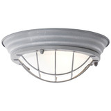 Brilliant Typhoon Wand- und Deckenleuchte 29cm E27 Grau Beton Weiß 94491/70