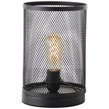Brilliant Maze Tischleuchte 18cm E27 Schwarz Korund 94522/86