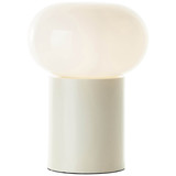 Brilliant Daeny Tischleuchte 27cm E27 Beige Weiß 99003/09