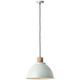 Brilliant Erena Pendelleuchte 38cm E27 Hellgrün FSC® 99836/63