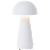 Brilliant Navabi LED Außentischleuchte 17,9cm 1,5W Warmweiß IP44 Weiß USB G40896/05