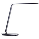 Brilliant Florence LED Tischleuchte 38cm 5W Schwarz USB, Wireless charging G60090/06