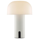 Brilliant Mattis LED Tischleuchte LED 21cm 2,5W Extra Warmweiss IP44 Beige Weiß G60305/09