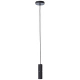 Brilliant Marty LED Pendelleuchte 10cm GU10 5W/5W Warmweiß Sand Schwarz G80050/76
