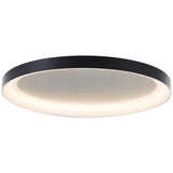Brilliant Quito LED Deckenleuchte 42cm 30W Warmweiß Schwarz Glitzereffekt G80125/06