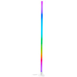 Brilliant Neele LED Stehleuchte 1,5m 6,5W Weiß Musiksensor G80620A05