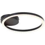 Brilliant Aurelia LED Deckenleuchte 30x31cm 14W Warmweiß Schwarz G80765A26