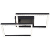 Brilliant Ranni LED Deckenleuchte 41x41cm 20W Neutralweiß Schwarz G80775/06