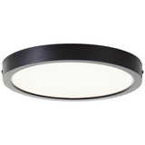 Brilliant Navara LED Deckenleuchte 27,5cm 18W Neutralweiß IP44 Schwarz G80885/26