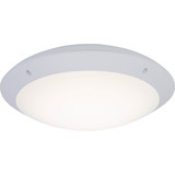 Brilliant Medway LED Außenwand- und Deckenleuchte 31cm 12W Neutralweiß IP66 Weiß G96053/05