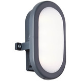 Brilliant Tilbury LED Außenwand- und Deckenleuchte 17x12cm 5W Neutralweiß IP65 Anthrazit Weiß G96054/63